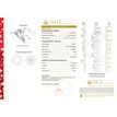 Round Cut Diamond Pair Fancy Champagne Color SI1 4.21 TCW