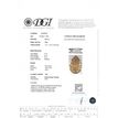 Pear Shape Diamond Natural Fancy Orange 0.53 Carat VS2