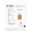 Orange Rose Cut Cushion Diamond 1.85 Carat I1