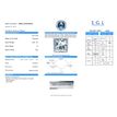Loose Princess Diamond 0.55 Carat H/SI2