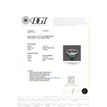 Blue Round Diamond Solitaire Engagement Ring 1.57 Carat 14K White Gold