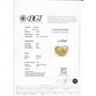 Heart Diamond Yellow Color 0.70 Carat VS2