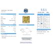 Loose Yellow Princess Diamond 0.82 Carat SI2