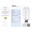 Loose Heart Diamond Fancy Yellow 0.83 Carat VS2