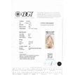 Pear Diamond Engagement Ring Brown Treated 14K White Gold SI1 1 CT Size 5.5US