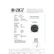 Fancy Green Round Cut Diamond 0.90 Carat VS1