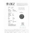 Round Diamond Blue Color Loose 0.45 Carat VS2