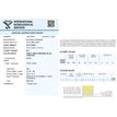 Oval Cut Diamond Fancy Green Blue 0.61 Carat SI2 IGI Certificate