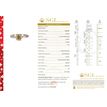 Diamond Solitaire Engagement Ring Round Fancy Brown 14K White Gold 1.00 Carat