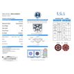 Natural Loose Diamond Round Shape 0.62 Carat E/SI1