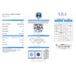 Loose Round Cut Diamond 0.84 Carat G/SI1