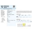 Asscher Diamond Fancy Blue Color 1.02 Carat SI1 IGI Certificate