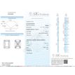 Radiant Diamond Fancy Blue Color Certified Loose 1.01 Carat VS2