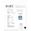 Cushion Cut Diamond Fancy Blue VS2 1.01 Carat 