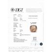 Cushion Cut Diamond Fancy Brownish Green Color 1.01 Carat VVS1