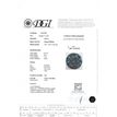 Fancy Blue Diamond Round 0.90 Carat SI1