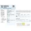 Cushion Cut Diamond Fancy Yellow IGI Certified 0.44 Carat VVS2