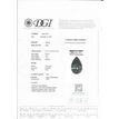 Loose Green Pear Shape Diamond 0.63 Carat VS2