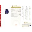 Oval Cut Sapphire Gemstone Blue Color Lab Created Loose 10.3 Carat SGL Certified