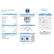 Round Cut Diamond Loose Natural 0.73 Carat G VS2 Certified 