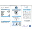 Round Diamond Natural Loose 0.61 Carat I VS2 Polished Real Enhanced Certified