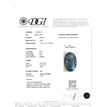 Oval Shape Diamond Fancy Blue Color 0.51 Carat SI1