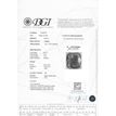 Cushion Cut Diamond Green Color 0.91 Carat SI1