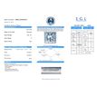 Princess Diamond Loose 1.06 Carat F/SI2