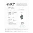 Marquise Diamond Fancy Green 0.97 Carat SI2