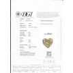 Heart Diamond Fancy Yellow 1.22 Carat SI2