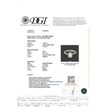 Pear Shape Diamond Engagement Ring 1.13 TCW 14K White Gold Fancy Gray Color