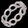 925 Sterling Silver Ring Size 5.5 Fashion Band Woman Gift Present Ladies Jewelry