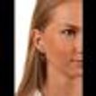 925 Sterling Silver Dangle Earrings Drop Oval Coffee Pearls Woman Present Lady 