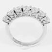 1.37 Carat 950 Platinum SHARED PRONGE Anniversary Band with 7 F / VS2 Diamonds