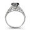 M200R: White Gold 14K 2.5CT Black Dimanod Round
