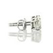 Diamond Stud Earrings Round Shape Natural E/F SI2/I1 14K White Gold 1.71 Carat