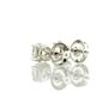 Diamond Stud Earrings Round E VVS2 Lab Created 14K White Gold 1.10 TCW IGI Certified