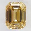 Brown Diamond Emerald Natural Fancy Color Loose 1.22 Carat SI1 IGI Certificate