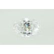 Oval Shaped Diamond 0.52 Carat White E SI2 Loose Natural Enhanced GIA Certified