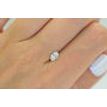 Oval Shaped Diamond 0.52 Carat White E SI2 Loose Natural Enhanced GIA Certified