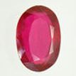 Oval Cut Ruby Gemstone Red Color Lab Created Loose 9.39 Carat