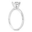 Oval Diamond Wedding Ring H SI2 14K White Gold 0.95 Carat IGI Certified