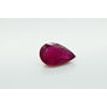 Loose Red Pear Ruby Gemstone 2.96 Carat