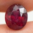 Red Oval Ruby Gemstone 2.59 Carat 