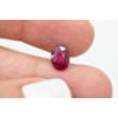 Loose Red Ruby Oval Gemstone 1.42 Carat