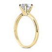 Round Diamond Solitaire Bridal Ring G VS1 14K Yellow Gold 1.51 Carat