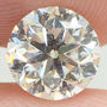 Round Diamond Solitaire Pendant Natural 14K White Gold G SI1 1.51 Carat