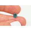 Cushion Diamond 1 ct Loose Real Fancy Blue Enhanced I1 Certified 6.28X5.64 MM