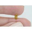 Marquise Cut  Diamond Fancy Intense Orange-Yellow 0.49 Carat VS2 GIA Certificate