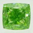 Cushion Shape Diamond Fancy Green 1.32 Carat VVS2